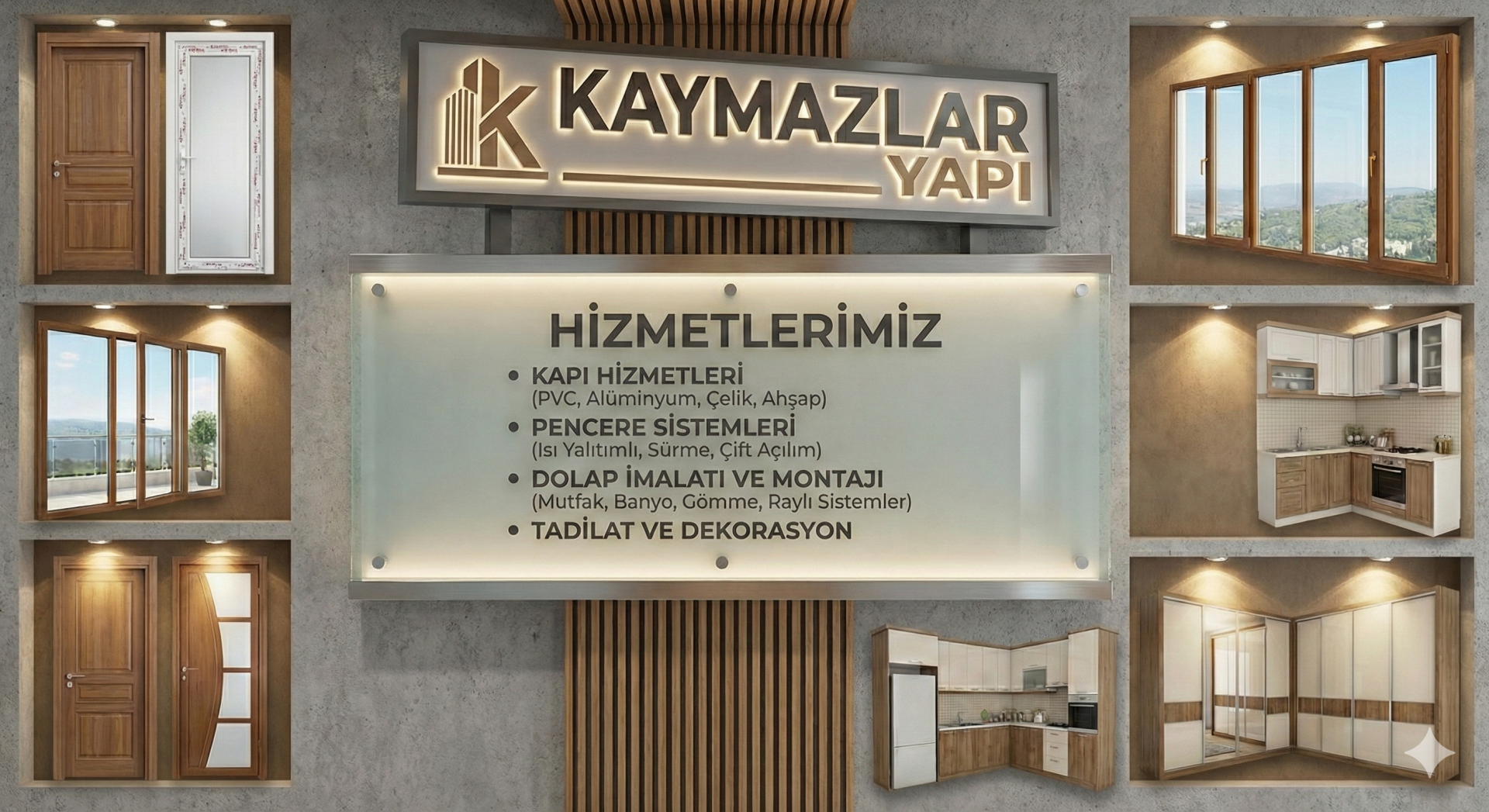Keçiören Kapı, Pencere ve Dolap Hizmetleri | Kaymazlar Yapı